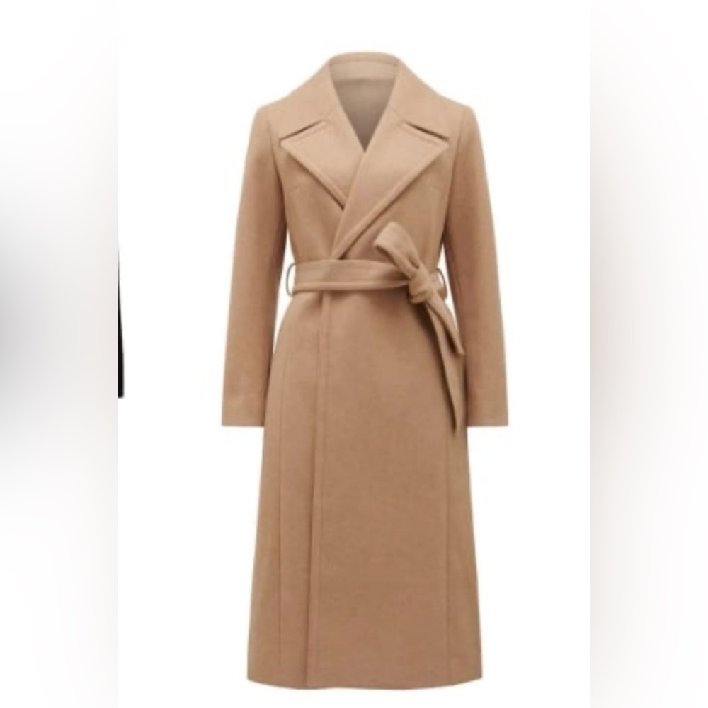 Ever New Melbourne Camel Wrap Coat.